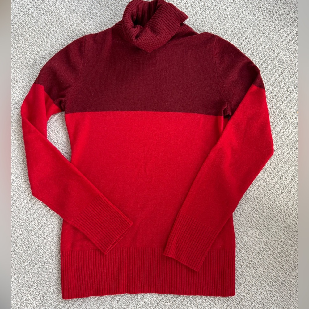 J Crew Cashmere Turtleneck Sweater